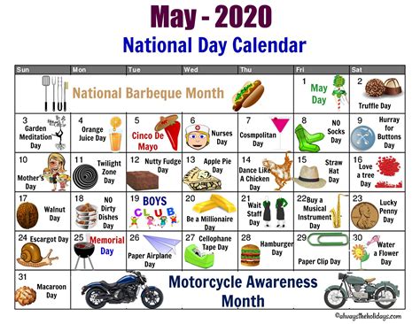 Take Printable National Days Calendar 2021 Best Calendar Example