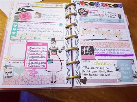 Happy Planner Page All Completely Beautiful Smash Book Planner