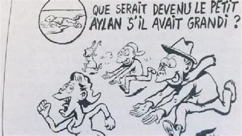 New Charlie Hebdo Cartoon Suggests Dead Three Year Old Refugee Aylan Kurdi Would Have Become