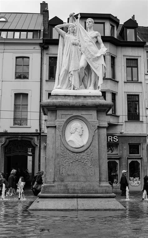 Jan Frans Willems Standbeelden Deel 1 Standbeelden Gent Geprent
