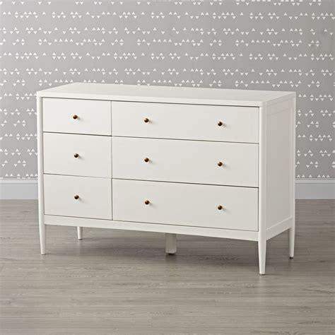 With a range of styles and quality you'll be able to find the perfect bedroom. Hampshire 6-Drawer White Dresser | The Land of Nod | White ...