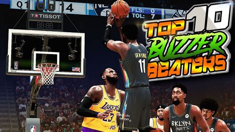 top 10 clutch buzzer beaters and game winning shots nba 2k21 plays of the week 7 youtube