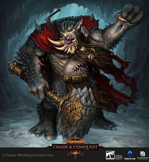 Brett Tucker Throgg The King Of The Trolls Warhammer Chaos And Conquest