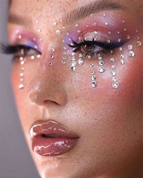 Gem Makeup Makeup Eye Looks Eye Makeup Art Glitter Makeup Makeup