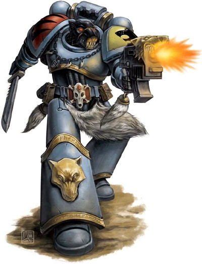 Space Wolves Hq Review Wolf Guard Battle Leader Frontline Gaming