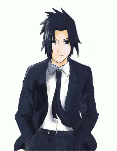 Sasuke In A Suit By Rokhead423 On Deviantart