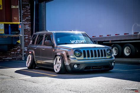 Stanced Jeep Patriot Cartuning Best Car Tuning Photos From All The