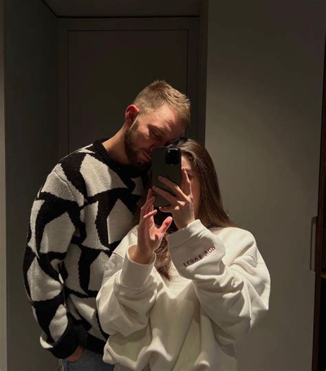 Pin By ♡ On Couples Couples Mirror Selfie Selfie