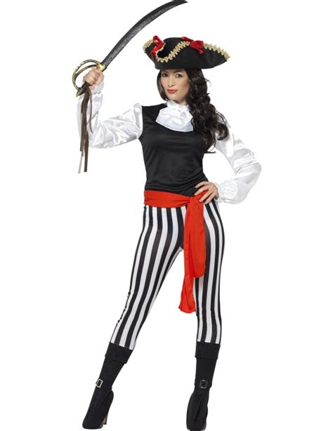 Disfraz Pirata Rayado Mujer Disfraces Adultos Y Disfraces Originales Baratos Vegaoo Pirate