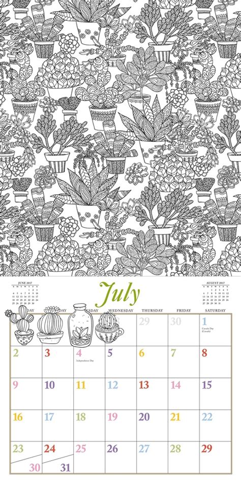 The Best Adult Coloring Calendars For 2017 Cleverpedia