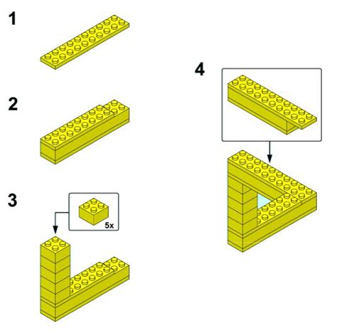 Lego Penrose Triangle