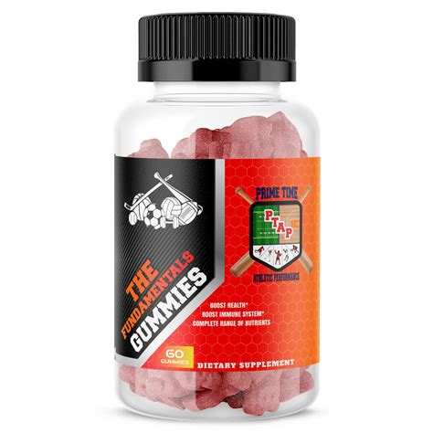The Fundamentals Multivitamin Gummies Adults Prime Time Athletic