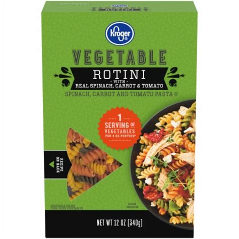 Kroger® Vegetable Rotini Pasta 12 Oz Frys Food Stores