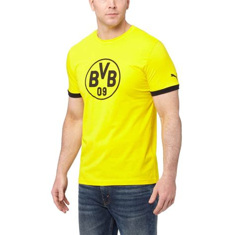 Authentic borussia dortmund bvb football shirts by puma. PUMA Borussia Dortmund Badge T-Shirt | eBay