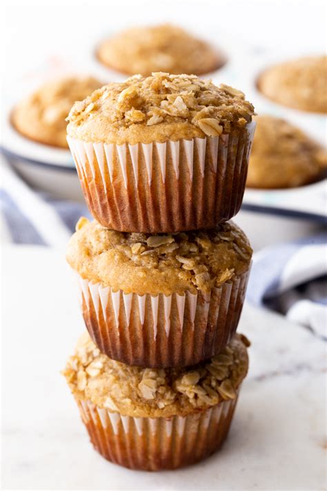 Peanut Butter Banana Oat Muffins Easy Peasy Meals