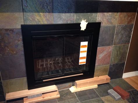 Insets from the menu (inset stoves are those that fit flush to the wall and you cannot see the fireplace stovefitter's manual (click book cover to proceed to all articles). tile - what to do with tall, square fireplace opening ...