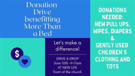 Outreach Donation Drive — New Life Bible Fellowship