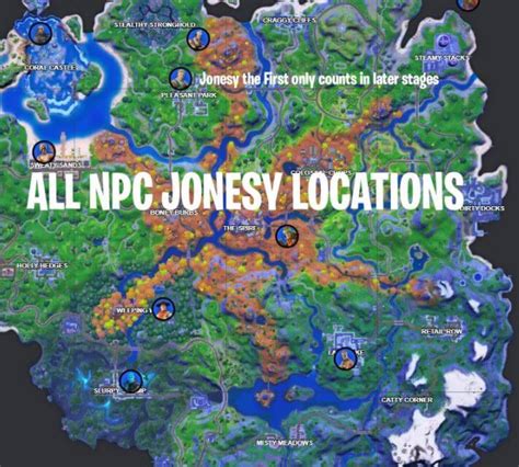 Fortnite Talk To The Joneses Locations Where Are All The Jonesy In