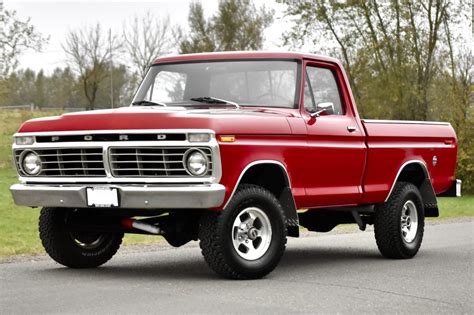 1974 Ford F 100 Short Bed 4x4 Pickup For Sale On Bat Auctions Sold