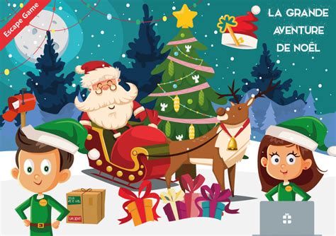 La Grande Aventure Du Cochon De Noel - Escape Game - La Grande Aventure de Noël (10/12 ans) | Activités de
