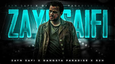 Gangsta Paradise Ft Zayn Saifi 🔥 Round2hell Edit Zayn Saifi Edit R2h Edit Music Youtube