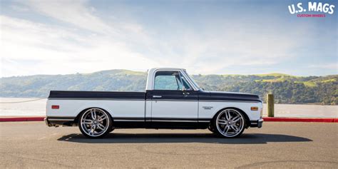 Throw It Back With This Chevrolet C10 On Us Mag Wheels