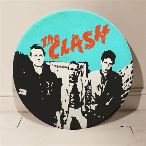 The Clash First Album By Tony Dennis Aka Tape Deck Art At Box Galleries