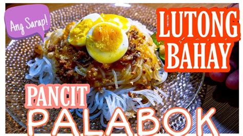 Lutong Bahay Pancit Palabok Easy Recipe Of Homemade Pancit Palabok