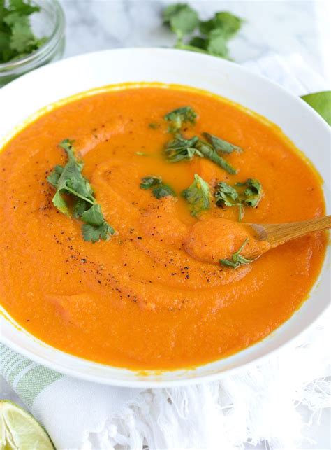 This Curried Ginger Carrot Soup Can Be Ready In Under 30 Minutes