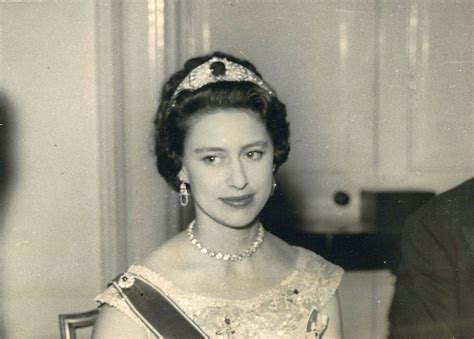 Images Of Princess Margaret Wearing The Sapphire Bandeau Originally