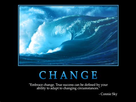 Motivational Wallpaper On Change Embrace Change True Success Dont