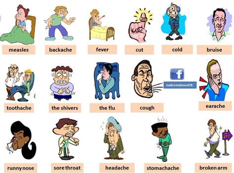 Illness And Diseases English Vocabulary Learn English Learn English
