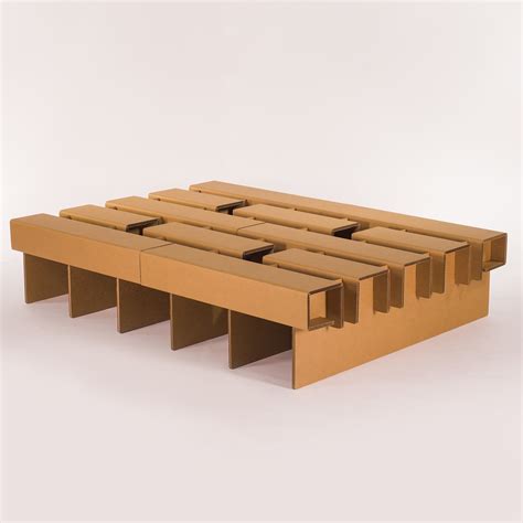 Flatpacking Bed | Cardboard bed, Cardboard furniture, Cardboard chair