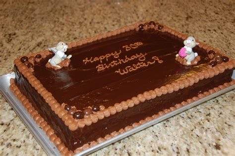Dark Chocolate Ganache Cake And Birthday Sheet Cake — The 350 Degree Oven