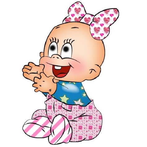 Funny Baby Cartoon Clip Art Images Are On A Transparent Background