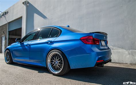 $3,999 due at signing, financing offer : Estoril Blue Metallic BMW 340i With BBS Wheels and M ...