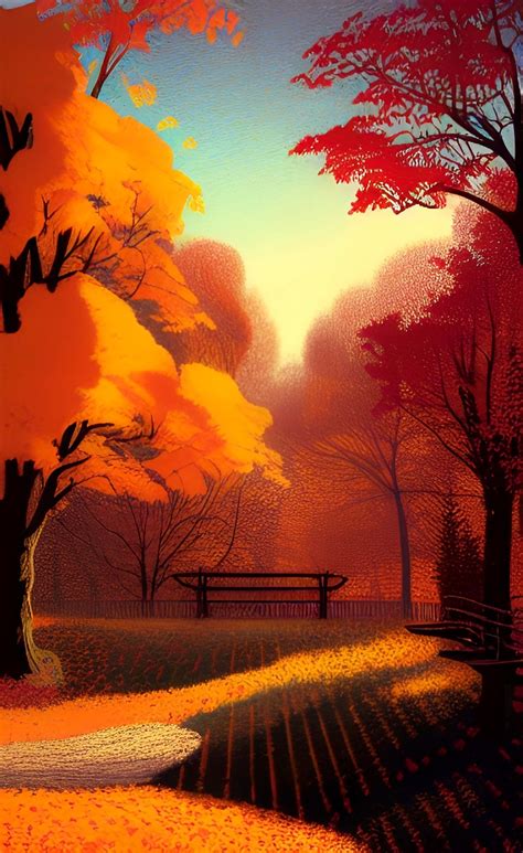 Download Autumn Forest Trees Royalty Free Stock Illustration Image