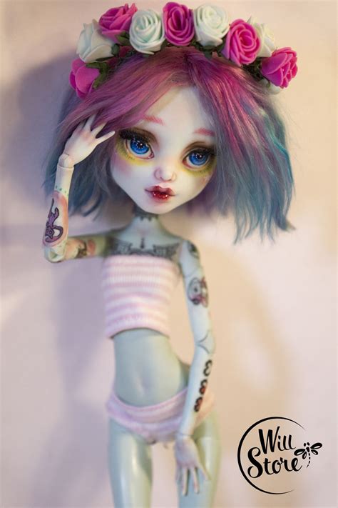 Ooak Tall Frankie Stein 17 Inch By Willstore Custom Monster High