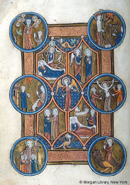 Psalter Hours Ms M183 Fol 9v Images From Medieval And Renaissance