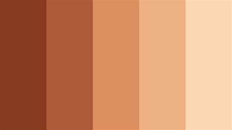 Brown Skins Color Palette Skin Color Palette Color Palette Challenge Skin Color