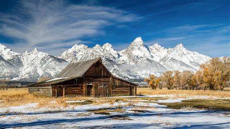 Famous Barn On Mormon Row In Grand Teton National Park Photograph By