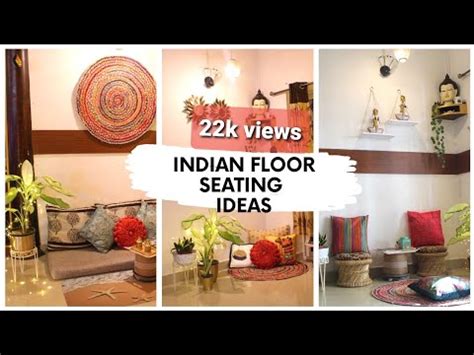 Check spelling or type a new query. DIY Indian Floor seating | Indian floor seating ideas | Floor Seating Corner | Indian Low ...