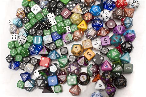 Free Stock Photo 10975 Assortment Of Dice From Various Board Games