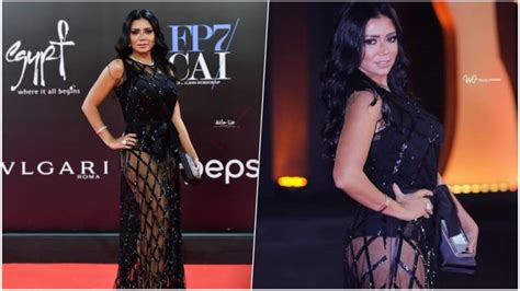 Rania Youssef May Face 5 Year Jail For Wearing Revealing Dress At Cairo