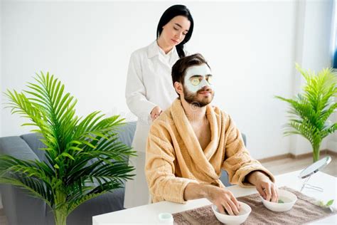 Guy Having A Massage Stock Image Image Of Beauty Pampering 95209771