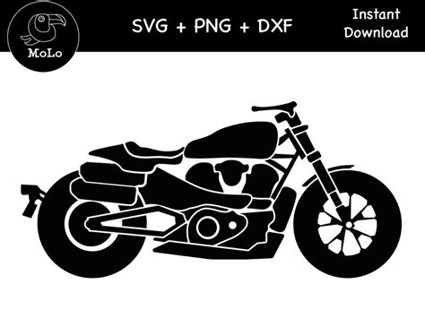 Motorcycle Svg Motorbike Cricut Svg Png Dxf Silhouette Etsy
