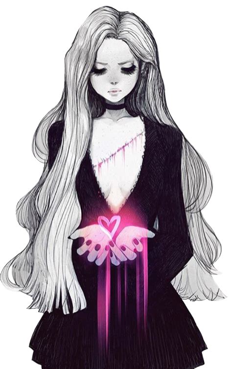 Rikkisgirl Girl Brokenheart Dark Sticker By Rikkisgirl17