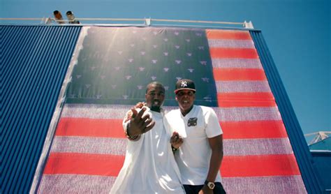 Music Video Jay Z And Kanye West Otis Sidewalk Hustle