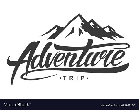 Adventure Vintage Logo Royalty Free Vector Image
