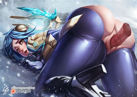 Rule 34 All Fours Anus Ass Bent Over Blue Hair Breasts